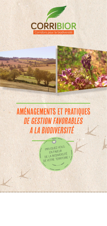 Aménagements et pratiques de gestion favorables à la biodiversité dans le cadre du projet CORRIBIOR
