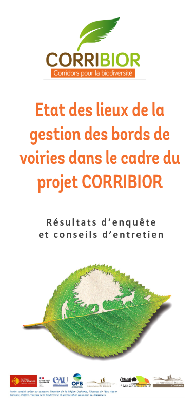 État des lieux de la gestion des bords de voiries dans le cadre du projet CORRIBIOR