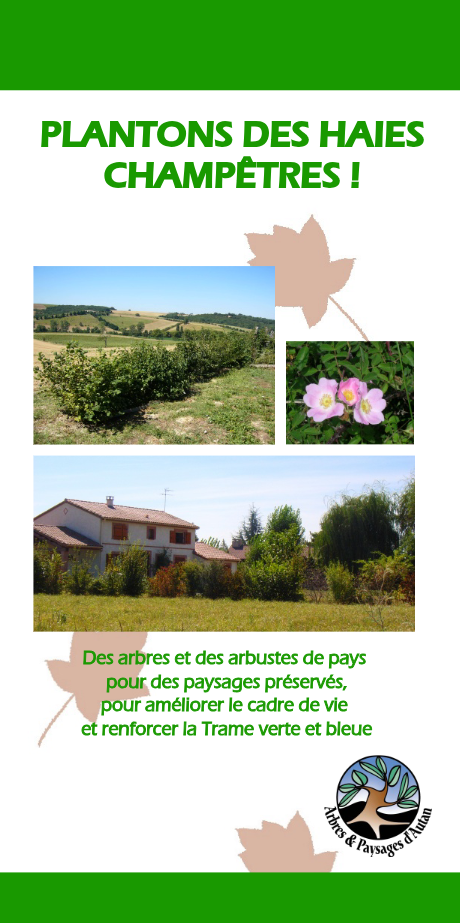 Plantons des haies champêtres !