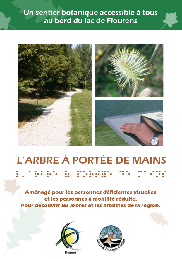 Sentier « l’Arbre à portée de mains » (en écriture noire)